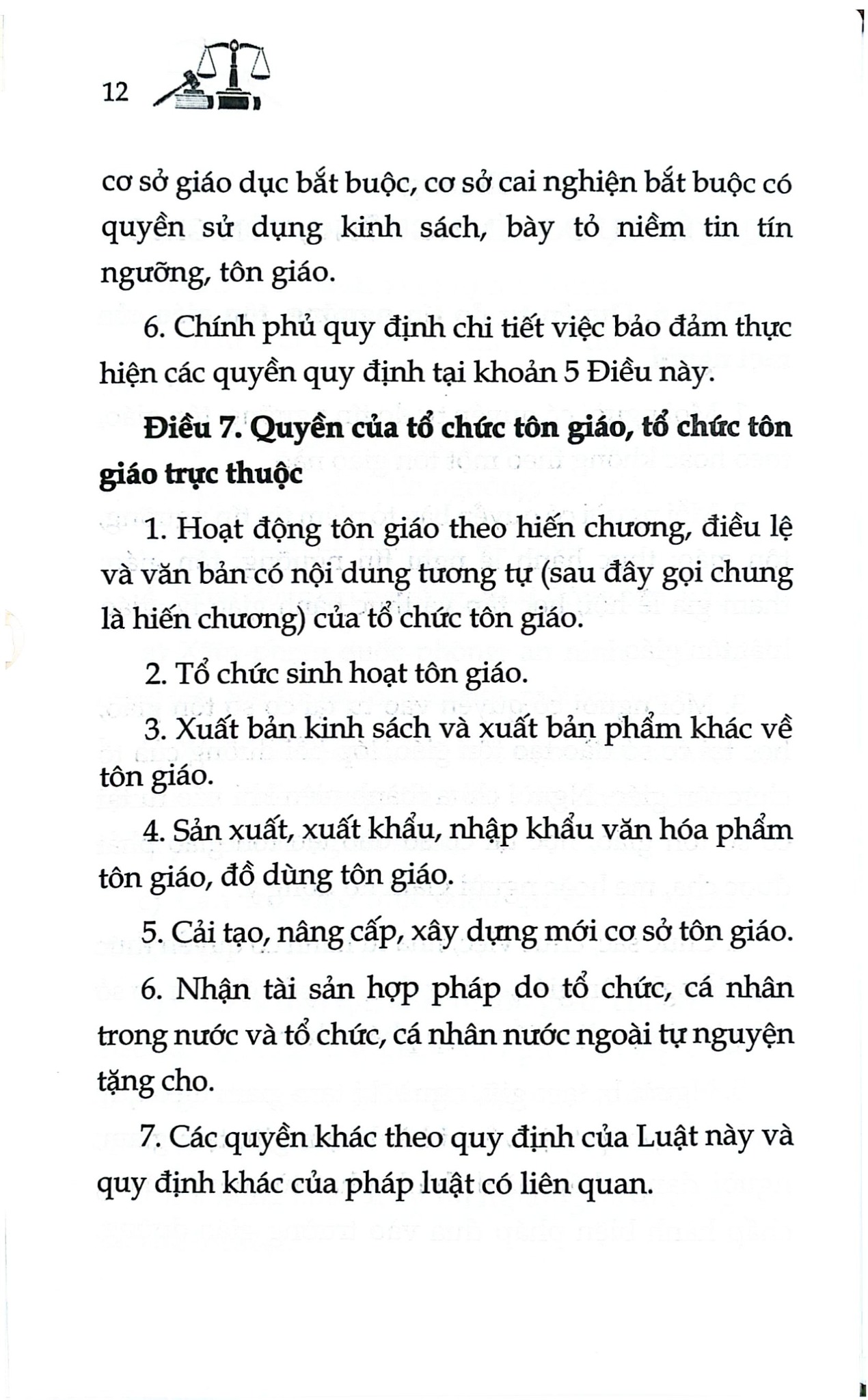 Luật Tín Ngưỡng, Tôn Giáo Năm 2016 ( Sửa Đổi, Bổ Sung Năm 2025) (NXBLĐ) - Quốc Hội