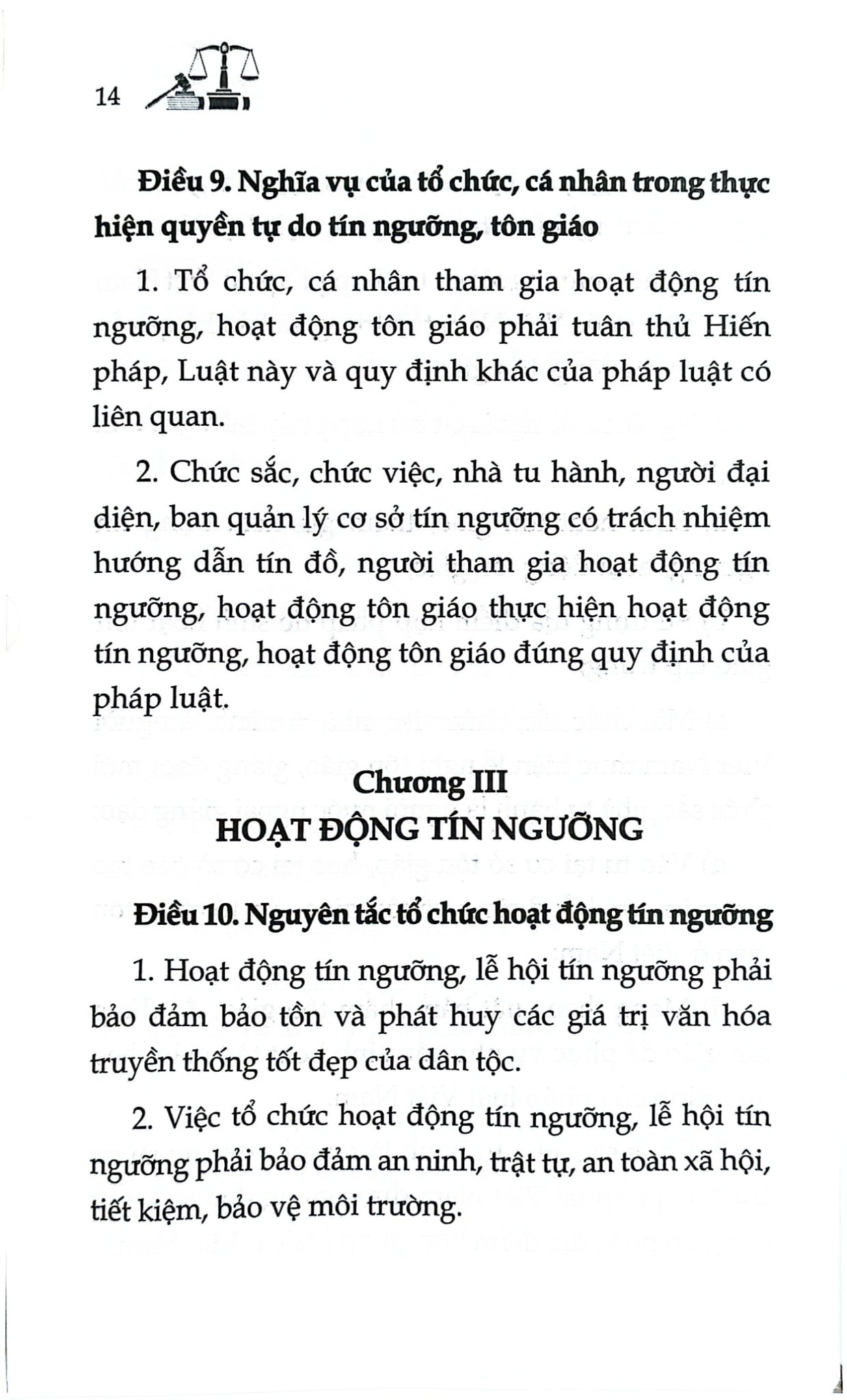 Luật Tín Ngưỡng, Tôn Giáo Năm 2016 ( Sửa Đổi, Bổ Sung Năm 2025) (NXBLĐ) - Quốc Hội