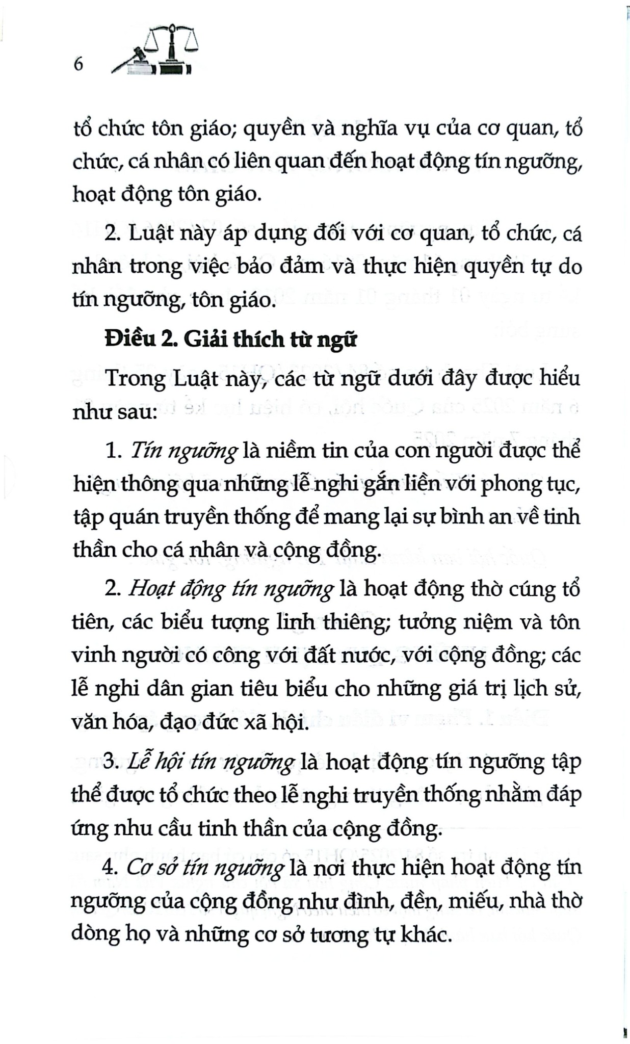 Luật Tín Ngưỡng, Tôn Giáo Năm 2016 ( Sửa Đổi, Bổ Sung Năm 2025) (NXBLĐ) - Quốc Hội
