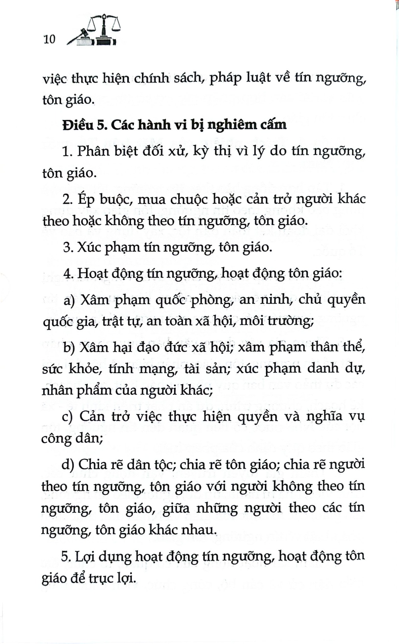 Luật Tín Ngưỡng, Tôn Giáo Năm 2016 ( Sửa Đổi, Bổ Sung Năm 2025) (NXBLĐ) - Quốc Hội