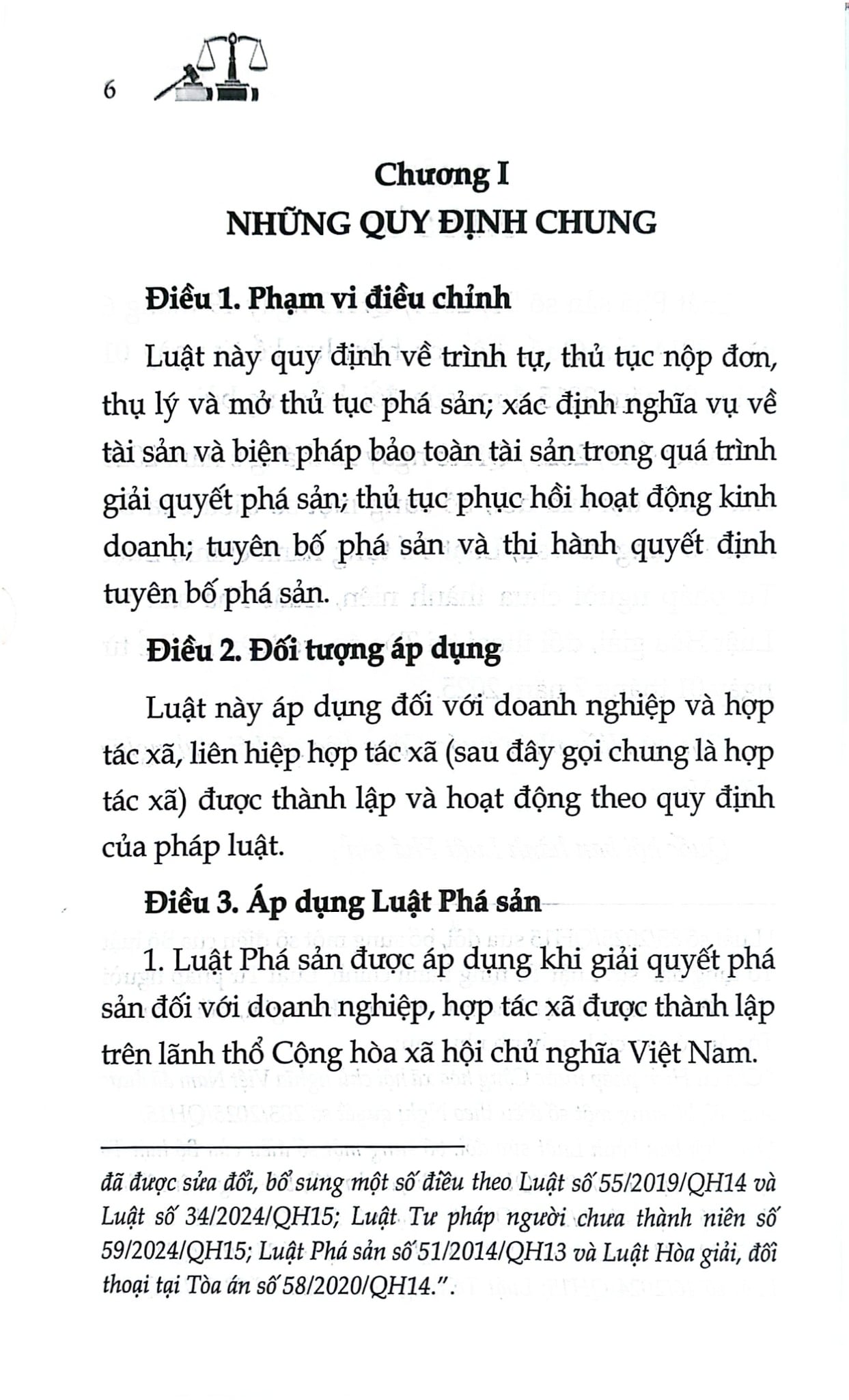 Luật Phá Sản Năm 2014 (Sửa Đổi, Bổ Sung Năm 2025) (NXBLĐ) - Quốc Hội