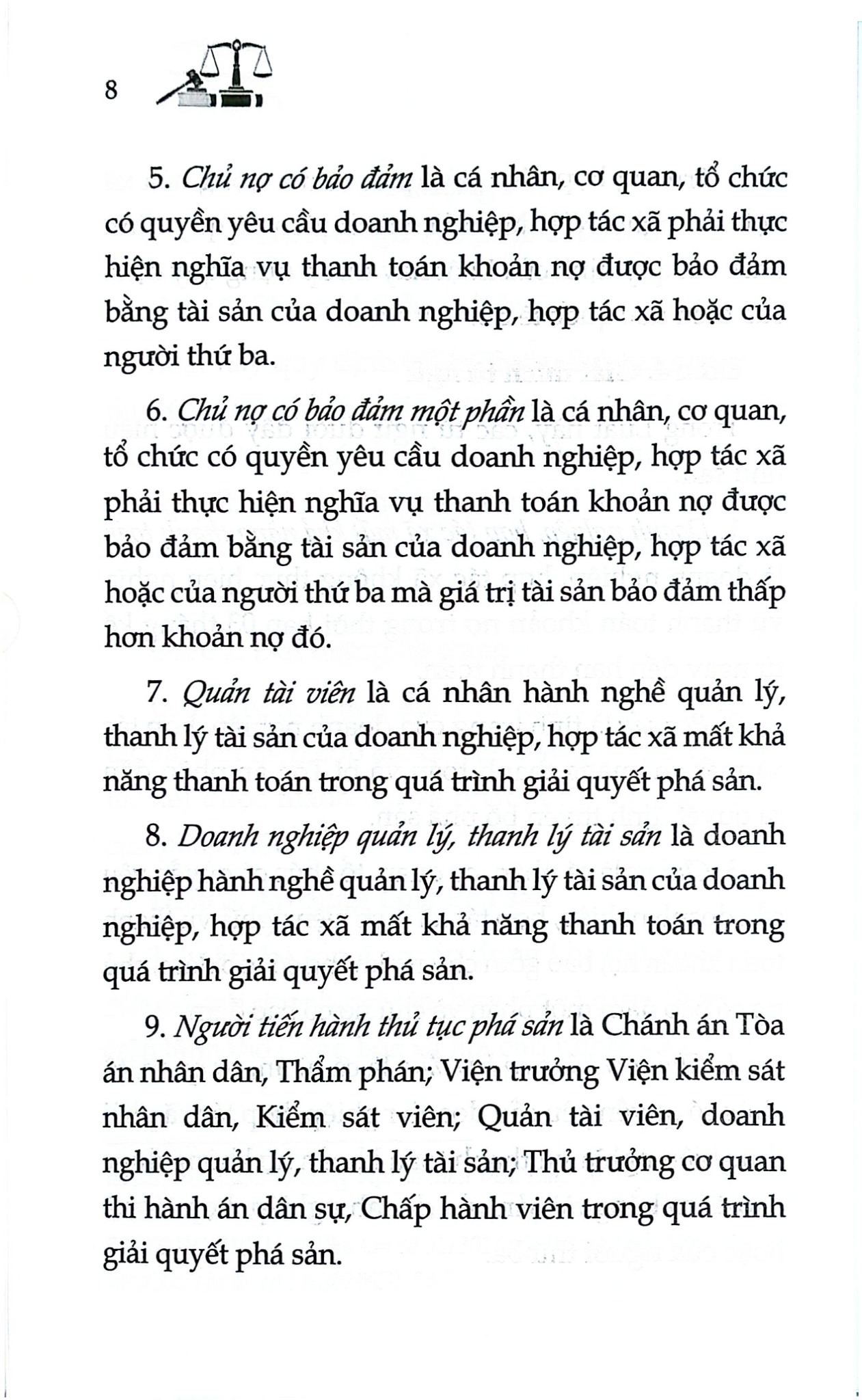 Luật Phá Sản Năm 2014 (Sửa Đổi, Bổ Sung Năm 2025) (NXBLĐ) - Quốc Hội