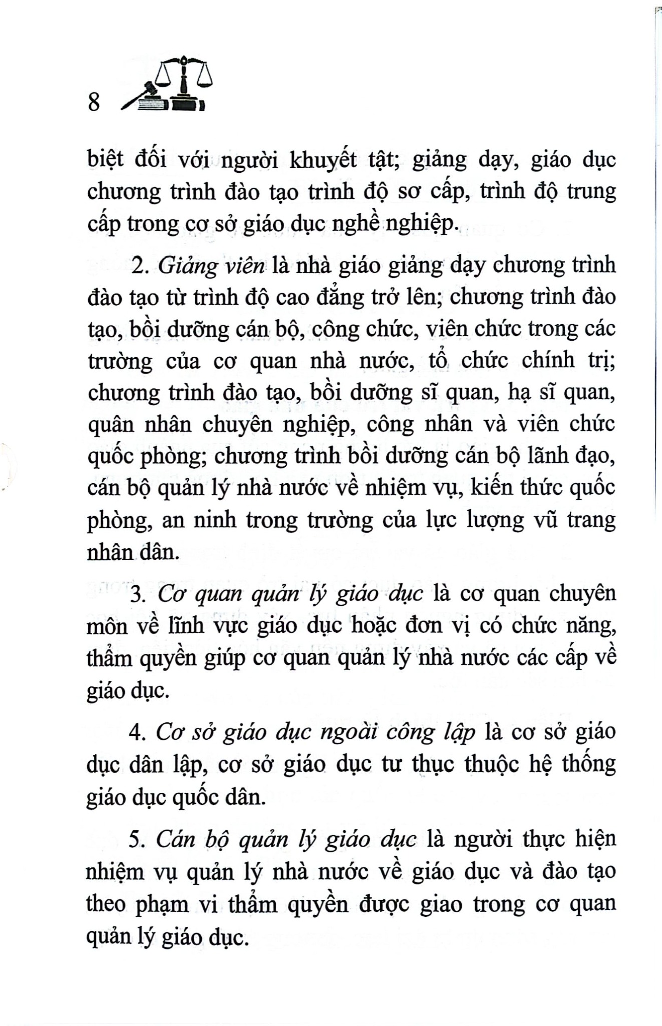 Luật Nhà Giáo Năm 2025 (NXBLĐ) - Quốc Hội