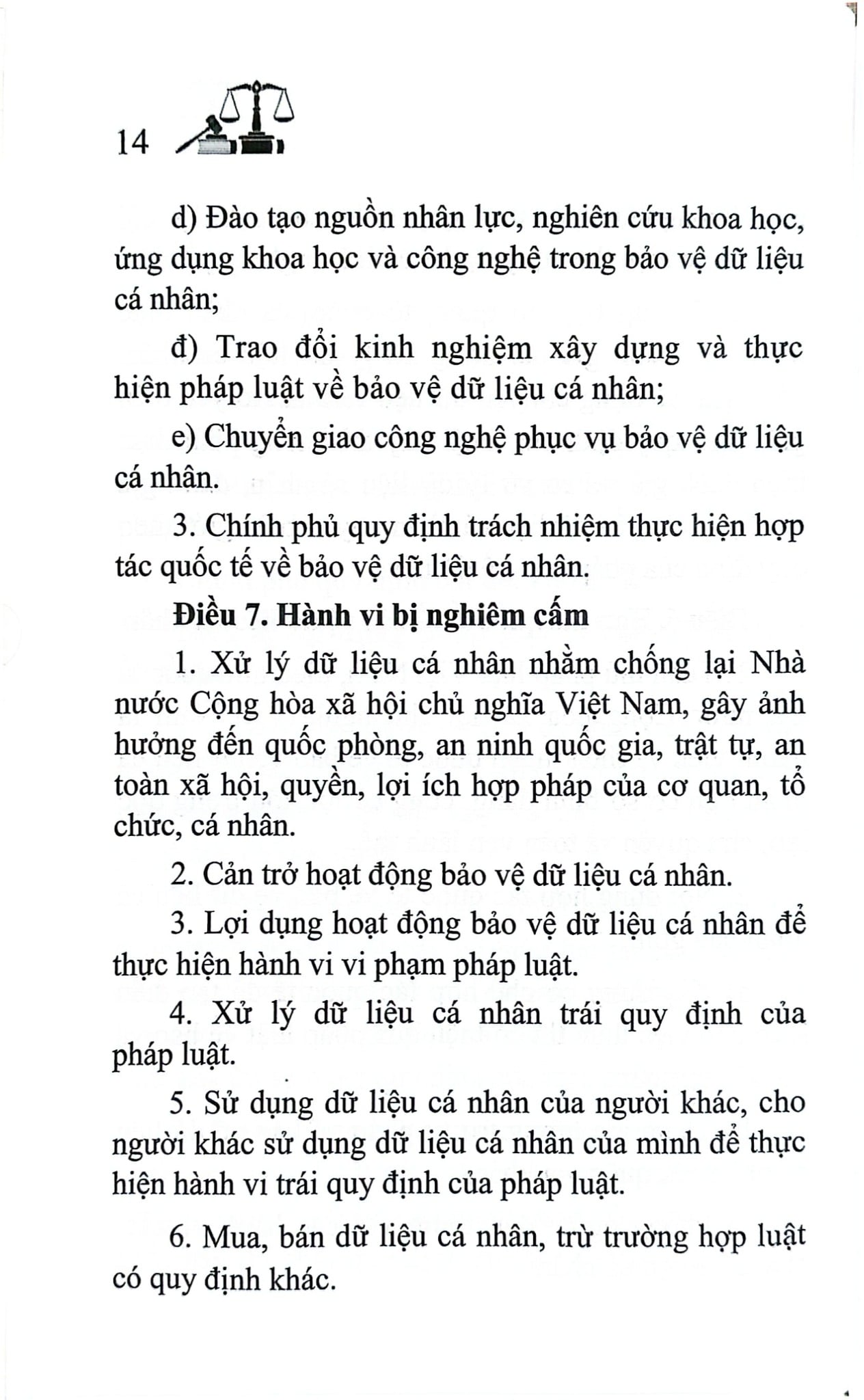 Luật Bảo Vệ Dữ Liệu Cá Nhân Năm 2025 (NXBLĐ) - Quốc Hội
