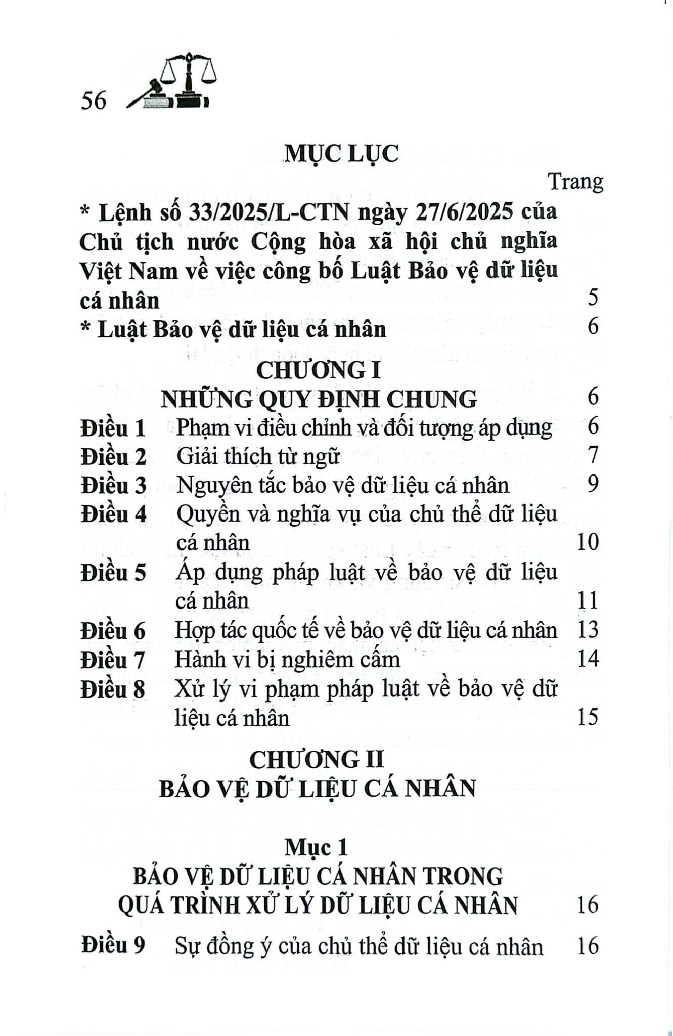 Luật Bảo Vệ Dữ Liệu Cá Nhân Năm 2025 (NXBLĐ) - Quốc Hội