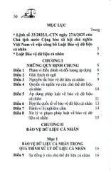 Luật Bảo Vệ Dữ Liệu Cá Nhân Năm 2025 (NXBLĐ) - Quốc Hội