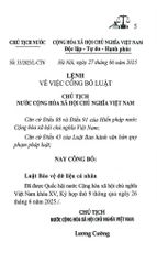 Luật Bảo Vệ Dữ Liệu Cá Nhân Năm 2025 (NXBLĐ) - Quốc Hội