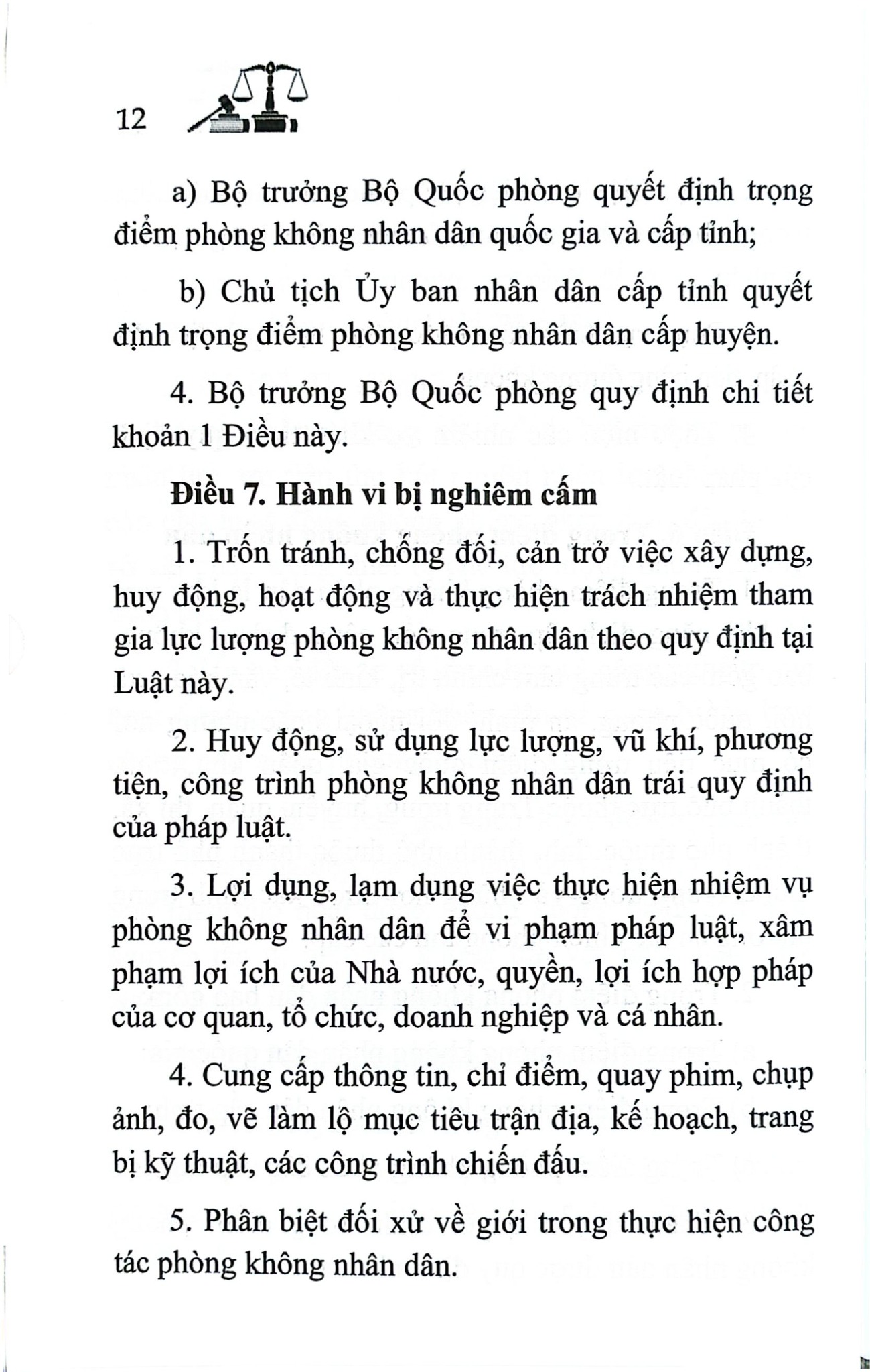 Luật Phòng Không Nhân Dân Năm 2024 (NXBLĐ) - Quốc Hội