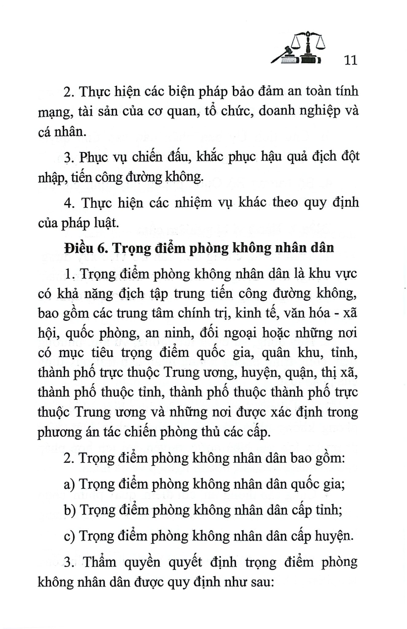 Luật Phòng Không Nhân Dân Năm 2024 (NXBLĐ) - Quốc Hội