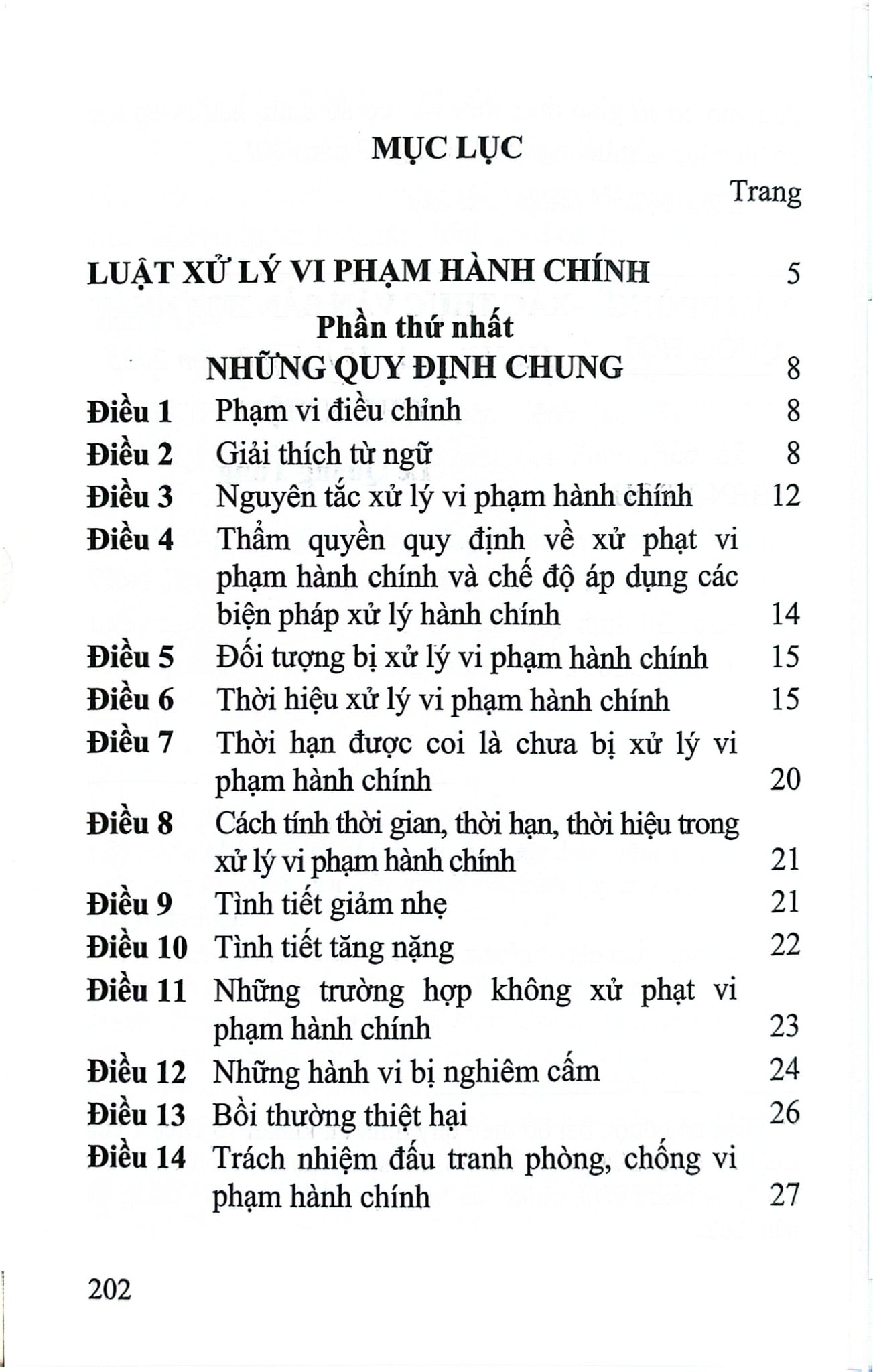 Luật Xử Lý Vi Phạm Hành Chính ( Sửa Đổi, Bổ Sung Năm 2020,2022,2024,2025) (NXBLĐ) - Quốc Hội