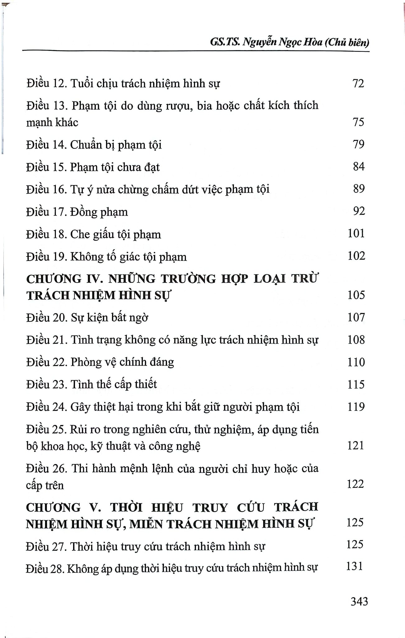 Bình Luận Khoa Học Bộ Luật Hình Sự Năm 2015 Sửa Đổi, Bổ Sung Năm 2017 (Phần Chung) (NXBTP)- GS.TS Nguyễn Ngọc Hòa