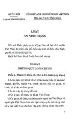 Luật An Ninh Mạng Năm 2025 (CTQG) - Quốc Hội
