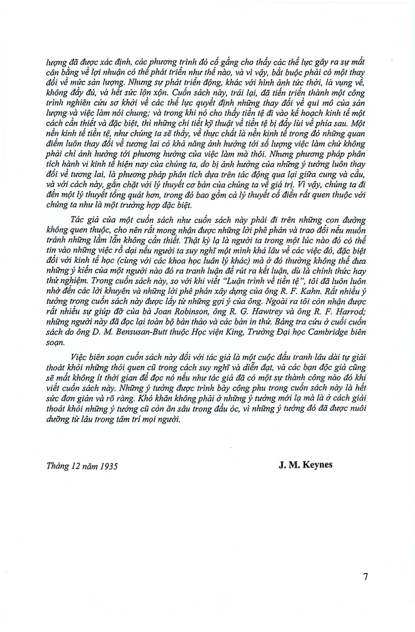 Lý Thuyết Tổng Quát Về Việc Làm, Tiền Lãi Và Tiền Tệ - The General Theory Of Employment, Interest And Money - John Maynard Keynes
