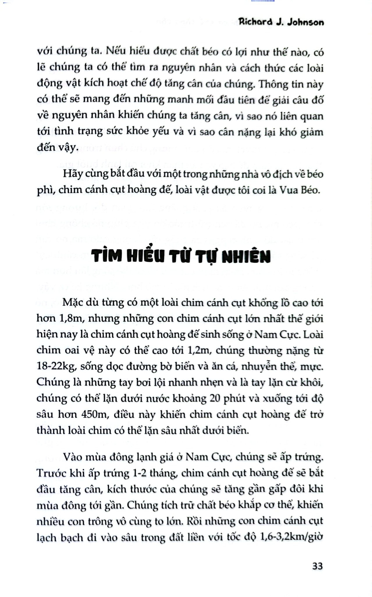 Bình Thường Hóa Khi Cơ Thể Tăng Cân - Richard J.Johnson
