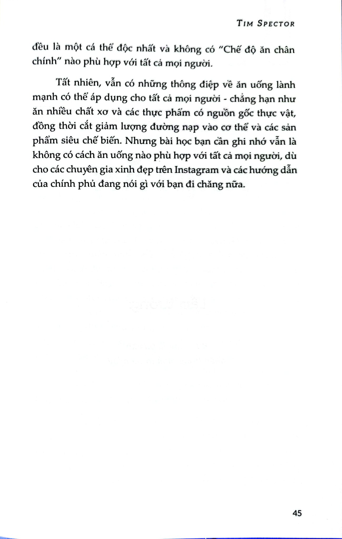 Dinh Dưỡng 4.0 - Tim Spector