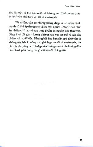  Dinh Dưỡng 4.0 - Tim Spector 