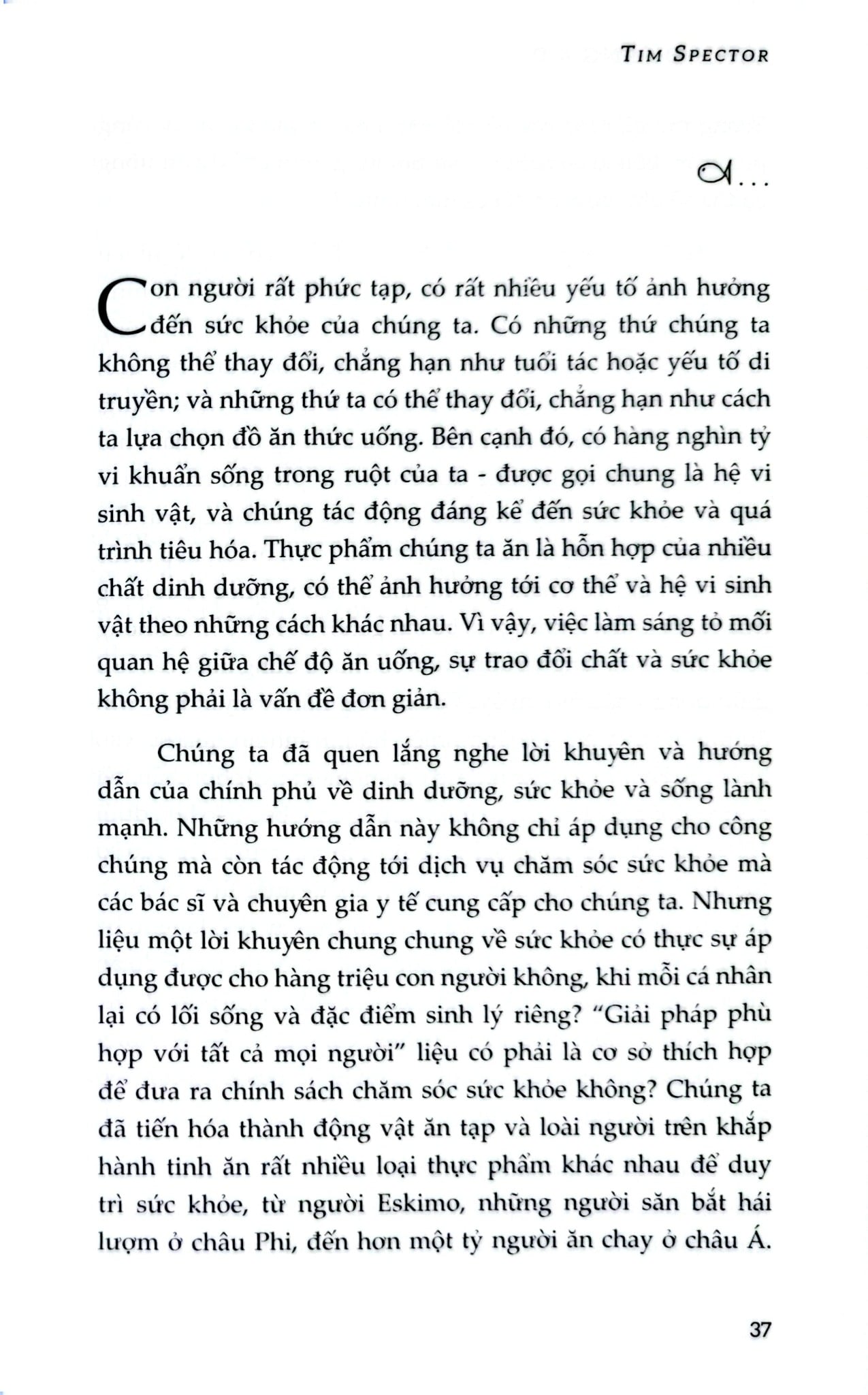 Dinh Dưỡng 4.0 - Tim Spector