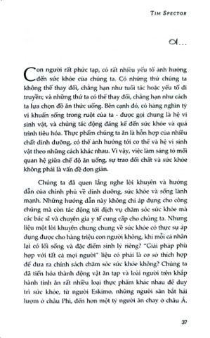  Dinh Dưỡng 4.0 - Tim Spector 