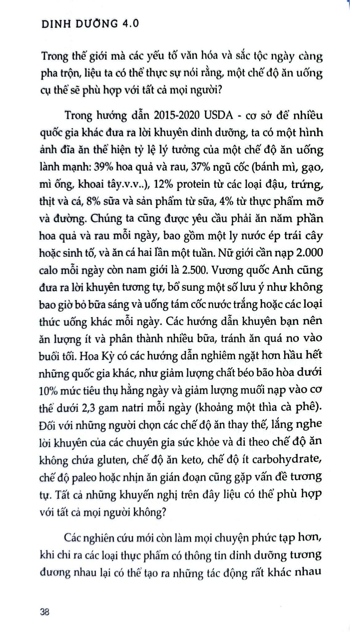 Dinh Dưỡng 4.0 - Tim Spector