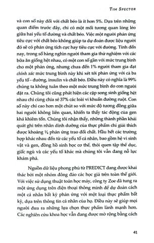  Dinh Dưỡng 4.0 - Tim Spector 