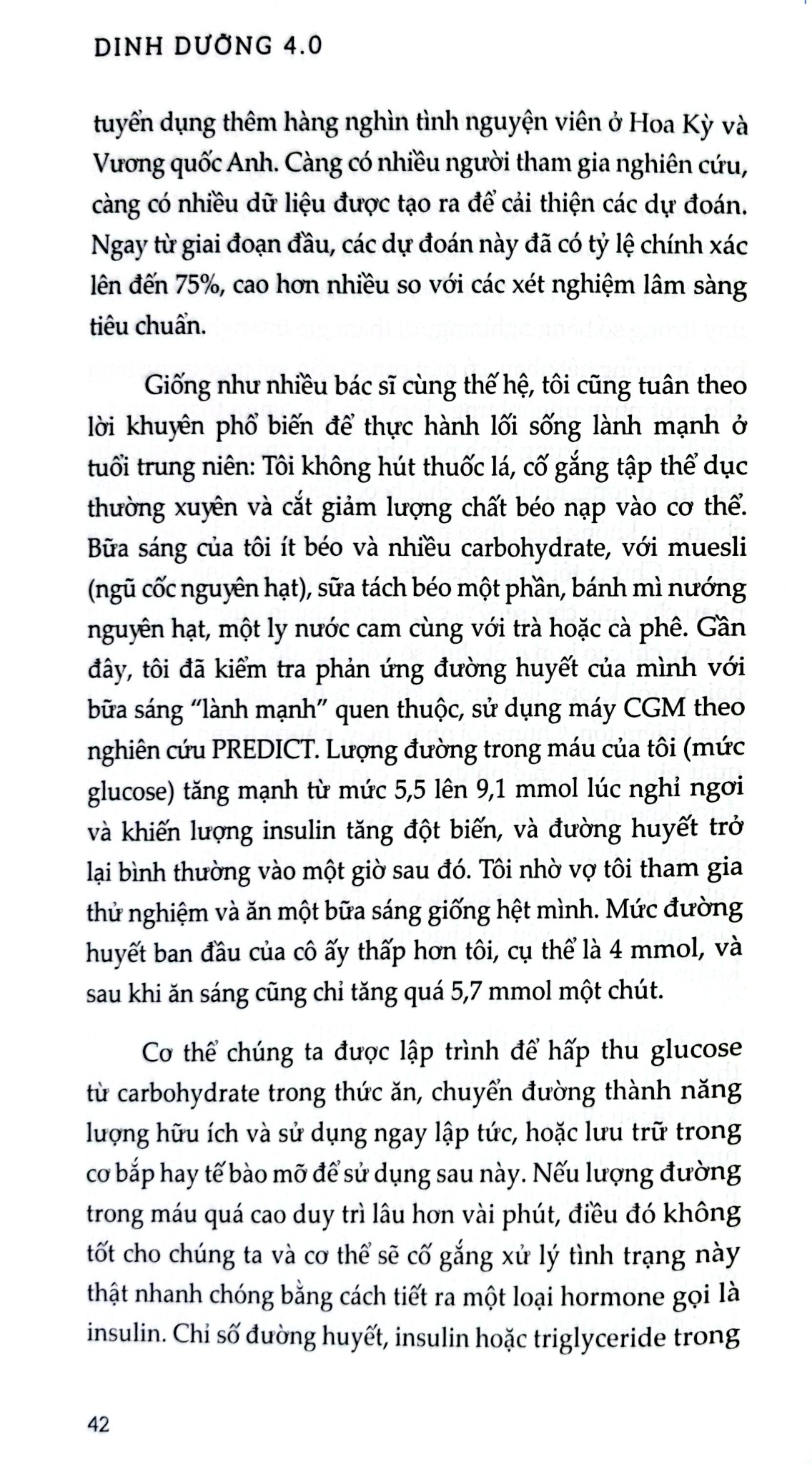 Dinh Dưỡng 4.0 - Tim Spector