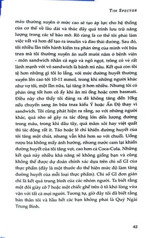  Dinh Dưỡng 4.0 - Tim Spector 