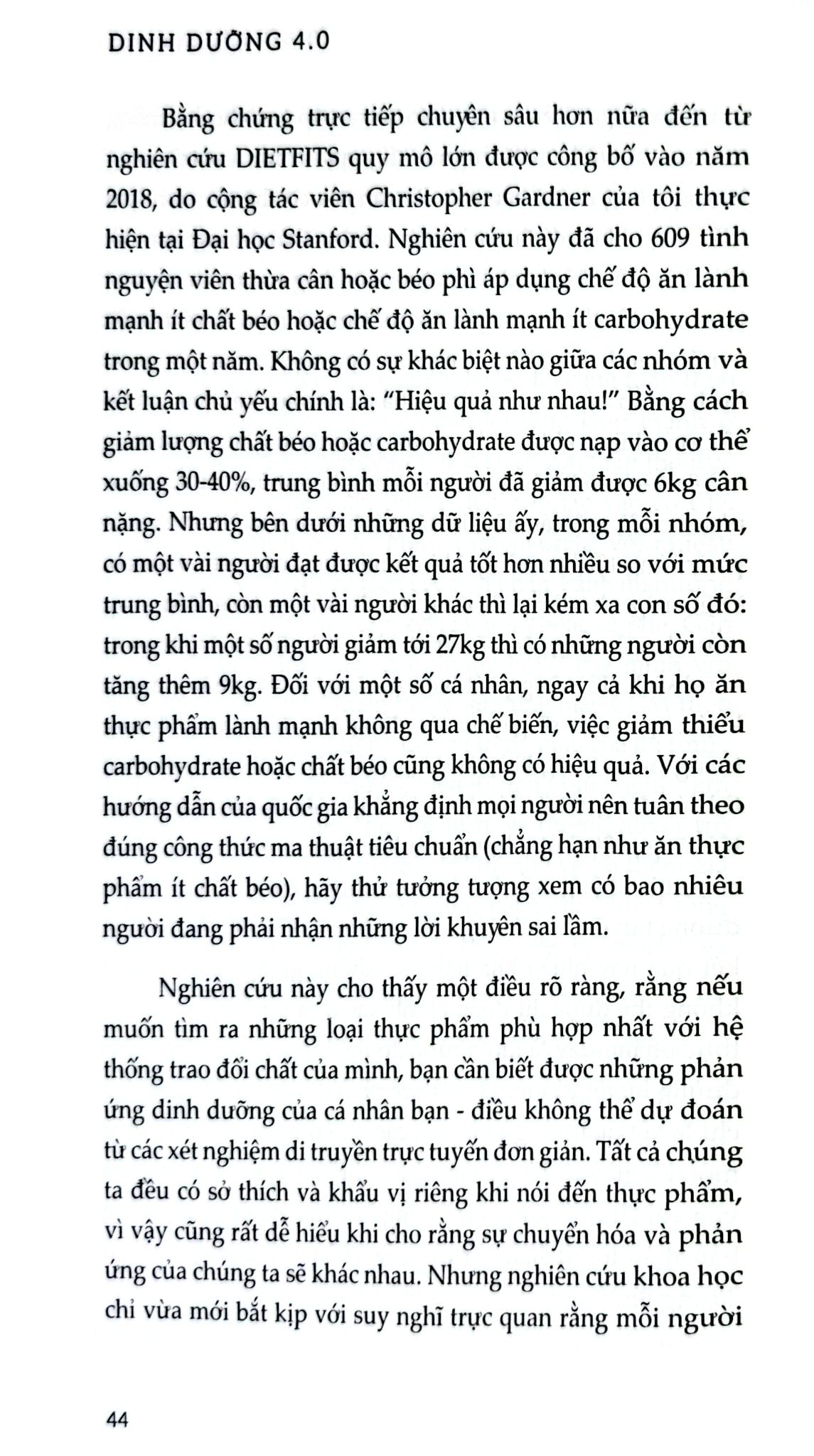 Dinh Dưỡng 4.0 - Tim Spector