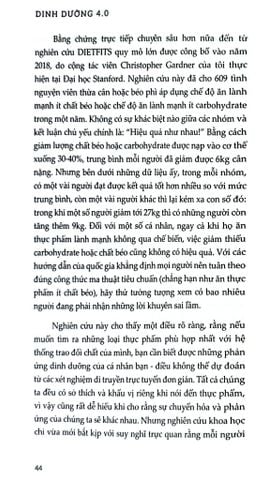  Dinh Dưỡng 4.0 - Tim Spector 