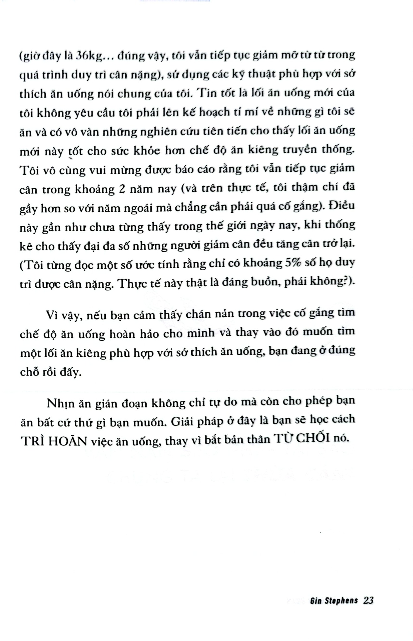 Nhịn Ăn Gián Đoạn - Gin Stephens
