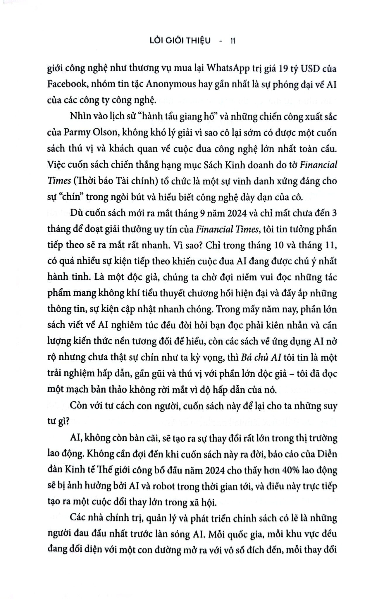 Bá Chủ AI - Parmy Olson