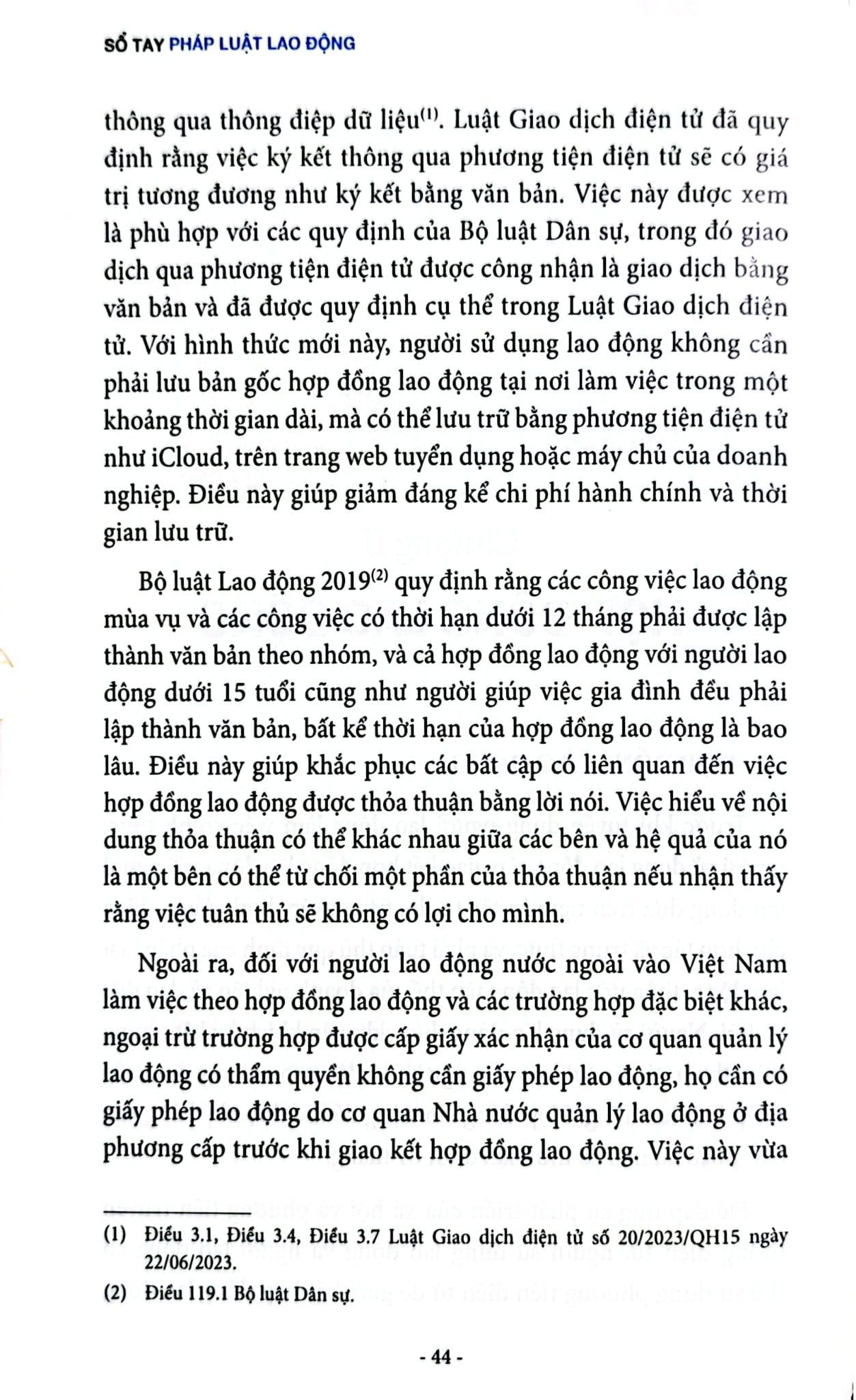 Sổ Tay Pháp Luật Lao Động (Tái Bản 2023) - Nguyễn Hữu Phước