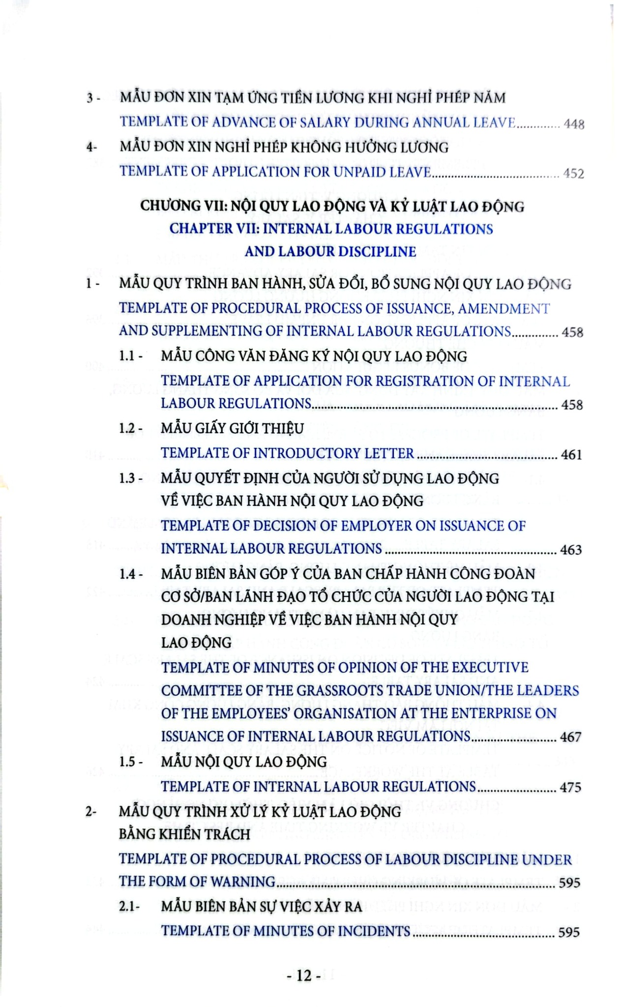 Các Biểu Mẫu Nhân Sự Khó Tìm Liên Quan Đến Pháp Luật Lao Động (Tái Bản 2021) - Nguyễn Hữu Phước