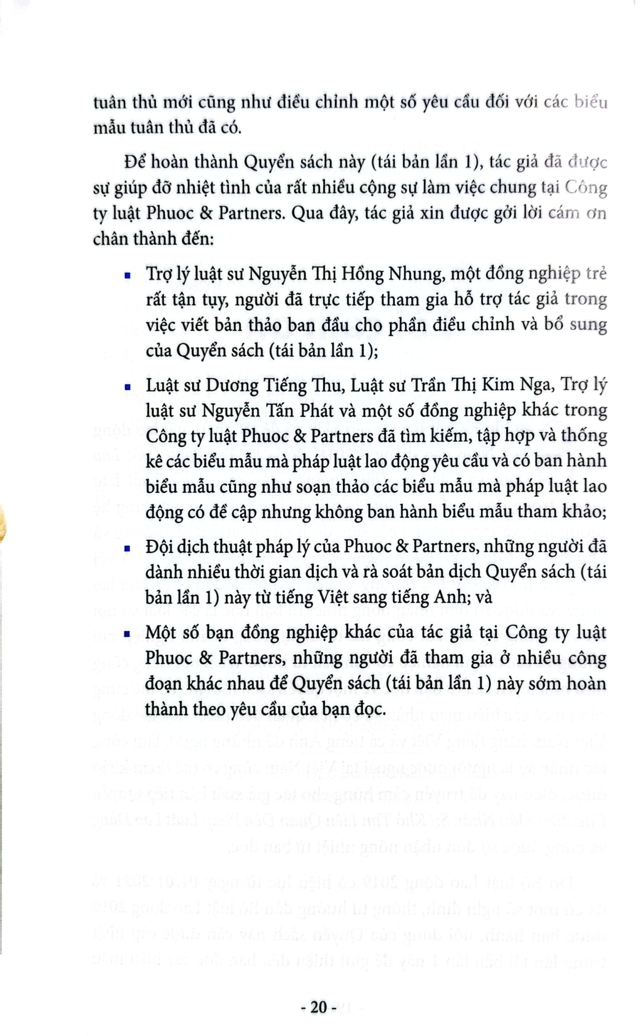 Các Biểu Mẫu Nhân Sự Khó Tìm Liên Quan Đến Pháp Luật Lao Động (Tái Bản 2021) - Nguyễn Hữu Phước