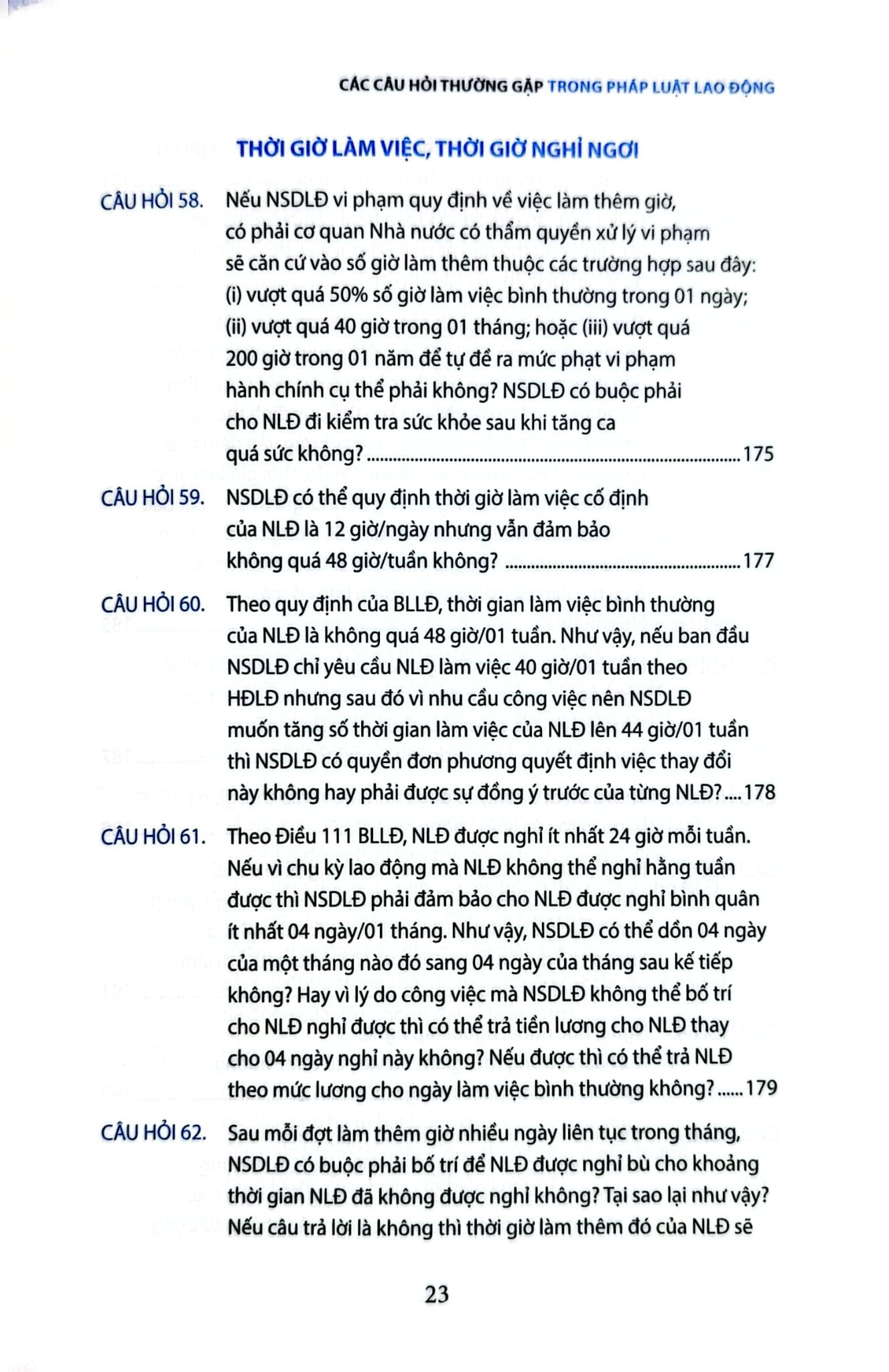 Các Câu Hỏi Thường Gặp Trong Pháp Luật Lao Động (Tái Bản 2021) - Nguyễn Hữu Phước