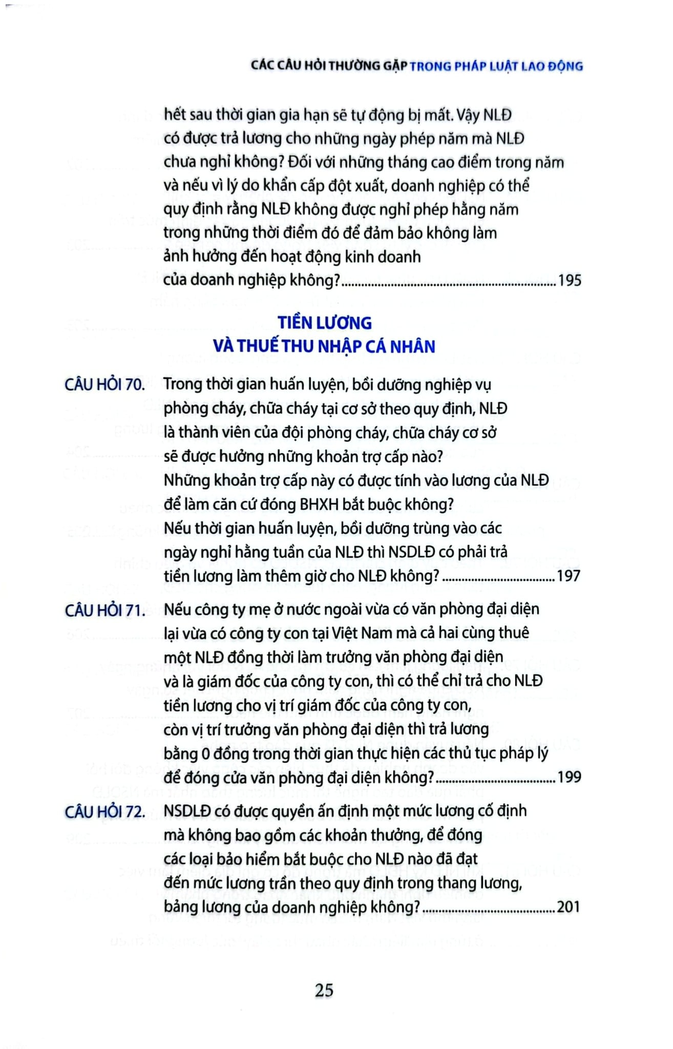 Các Câu Hỏi Thường Gặp Trong Pháp Luật Lao Động (Tái Bản 2021) - Nguyễn Hữu Phước