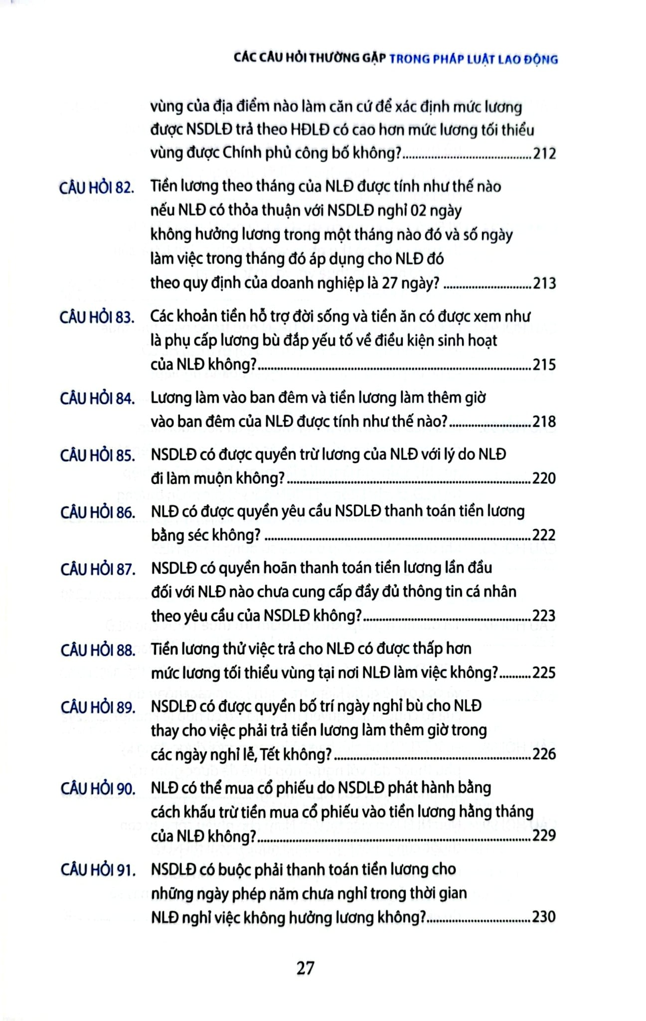 Các Câu Hỏi Thường Gặp Trong Pháp Luật Lao Động (Tái Bản 2021) - Nguyễn Hữu Phước