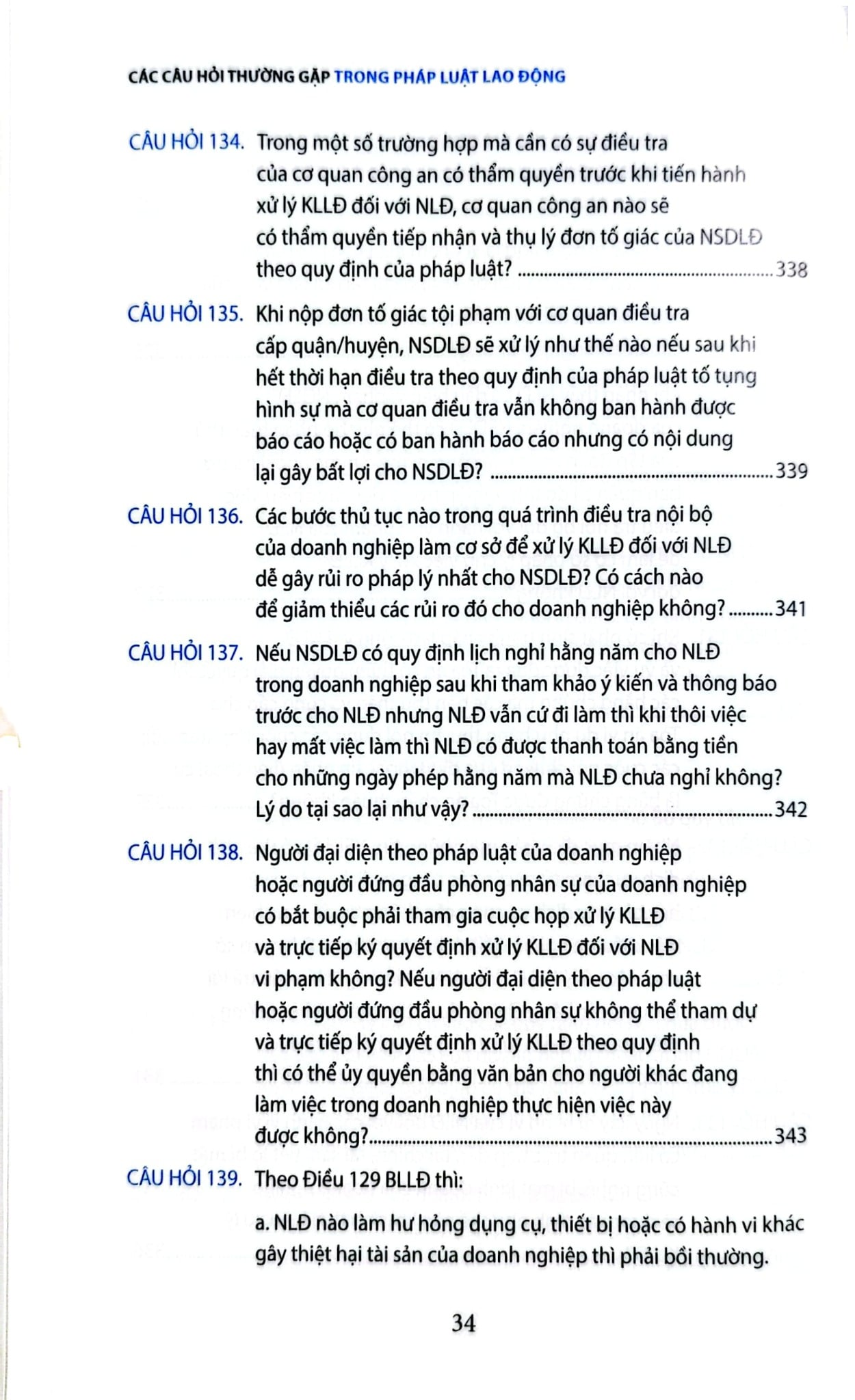 Các Câu Hỏi Thường Gặp Trong Pháp Luật Lao Động (Tái Bản 2021) - Nguyễn Hữu Phước
