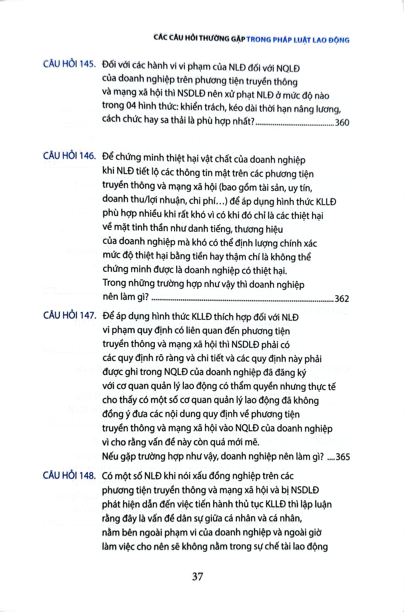 Các Câu Hỏi Thường Gặp Trong Pháp Luật Lao Động (Tái Bản 2021) - Nguyễn Hữu Phước