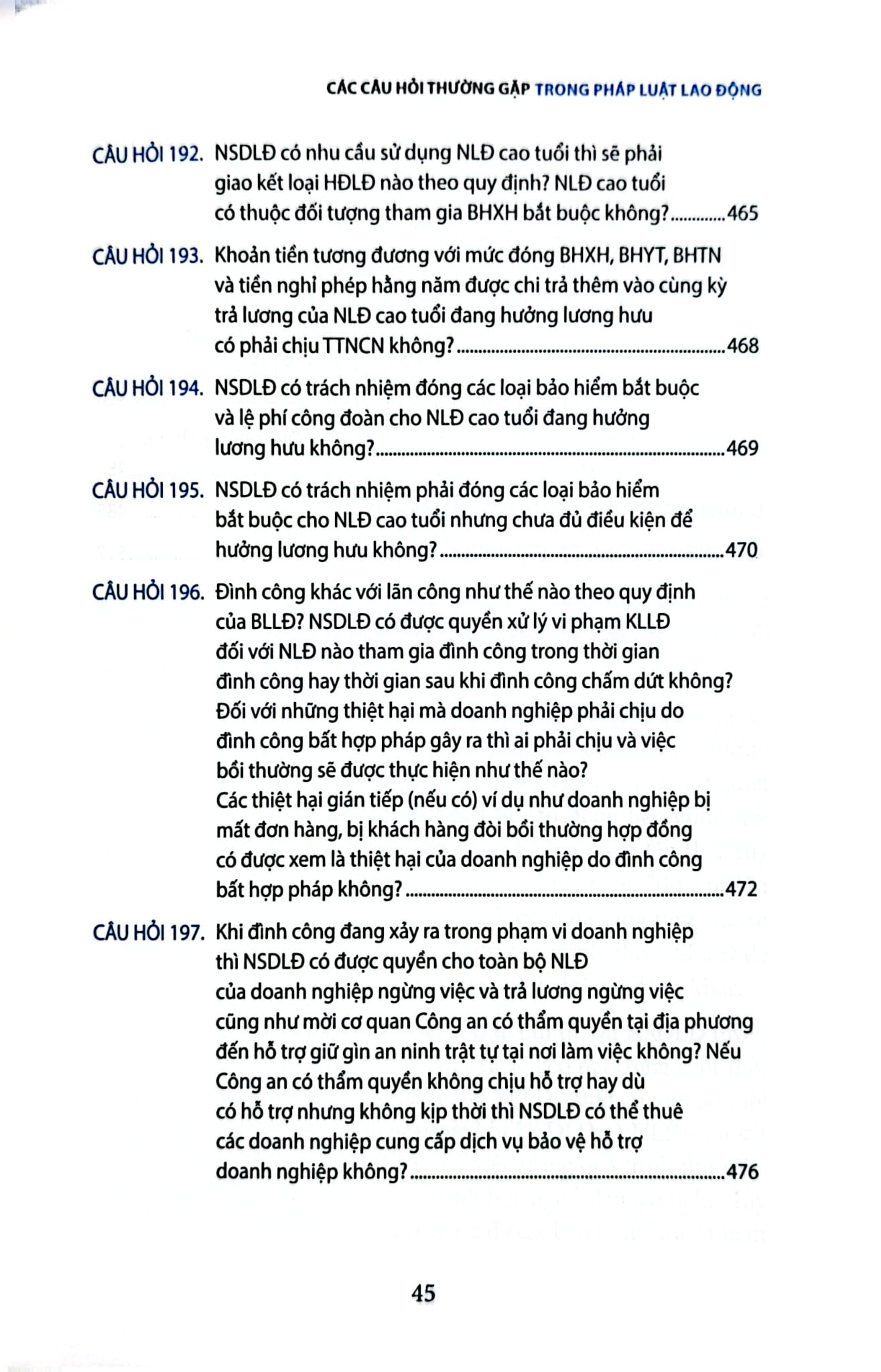 Các Câu Hỏi Thường Gặp Trong Pháp Luật Lao Động (Tái Bản 2021) - Nguyễn Hữu Phước