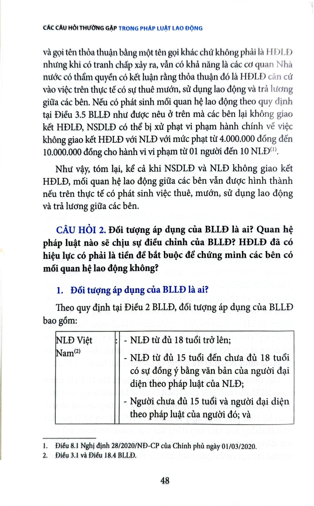 Các Câu Hỏi Thường Gặp Trong Pháp Luật Lao Động (Tái Bản 2021) - Nguyễn Hữu Phước