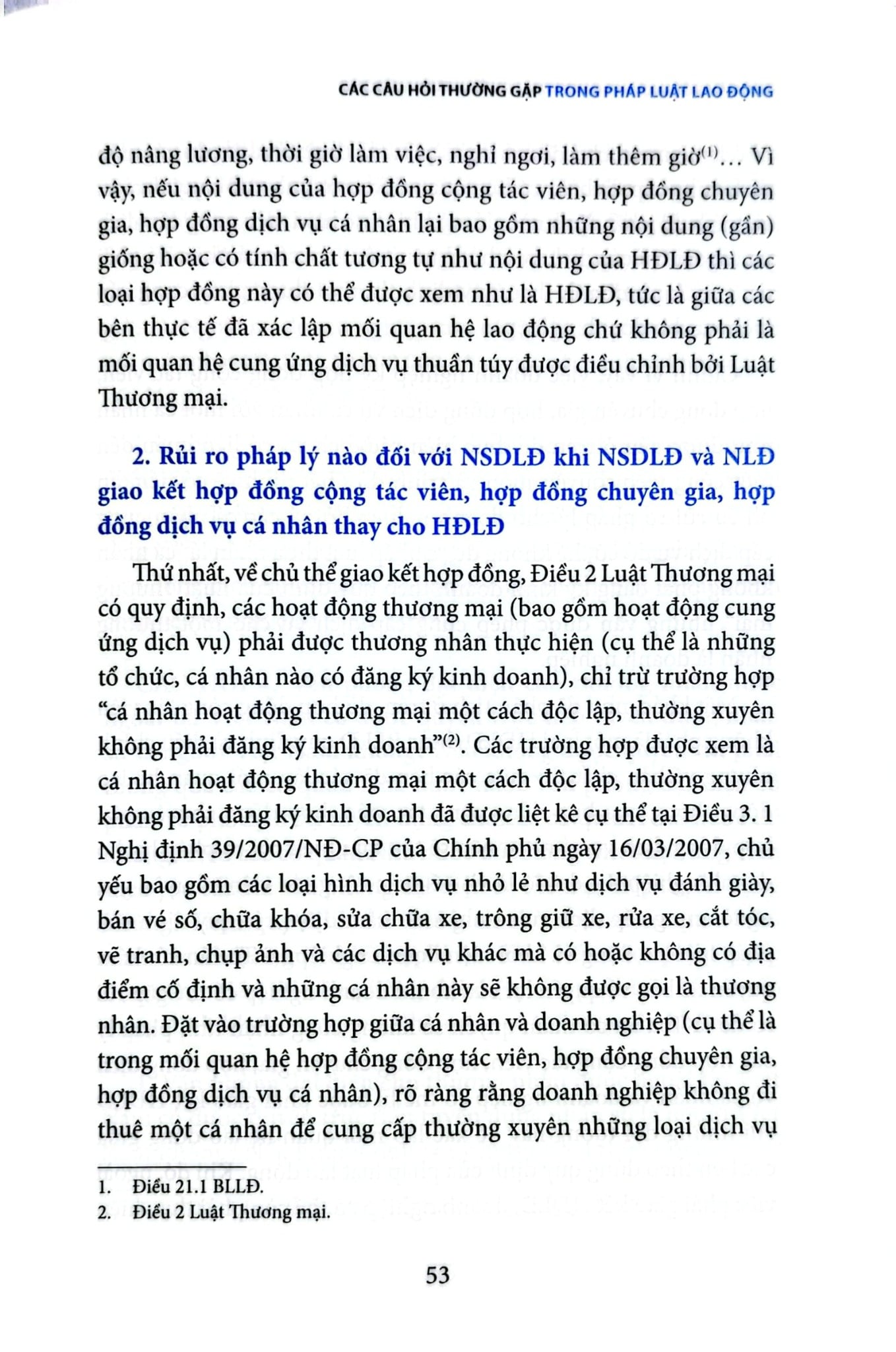 Các Câu Hỏi Thường Gặp Trong Pháp Luật Lao Động (Tái Bản 2021) - Nguyễn Hữu Phước