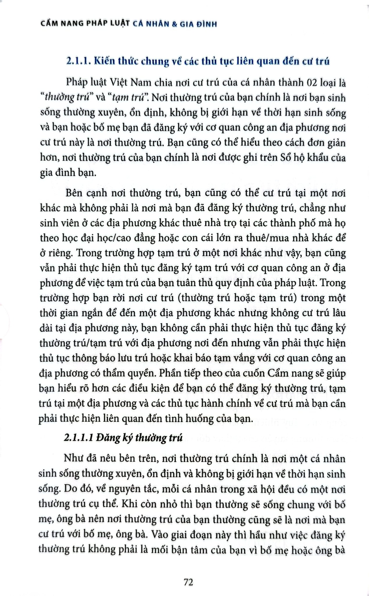 Cẩm Nang Pháp Luật Cá Nhân Và Gia Đình - Nguyễn Hữu Phước