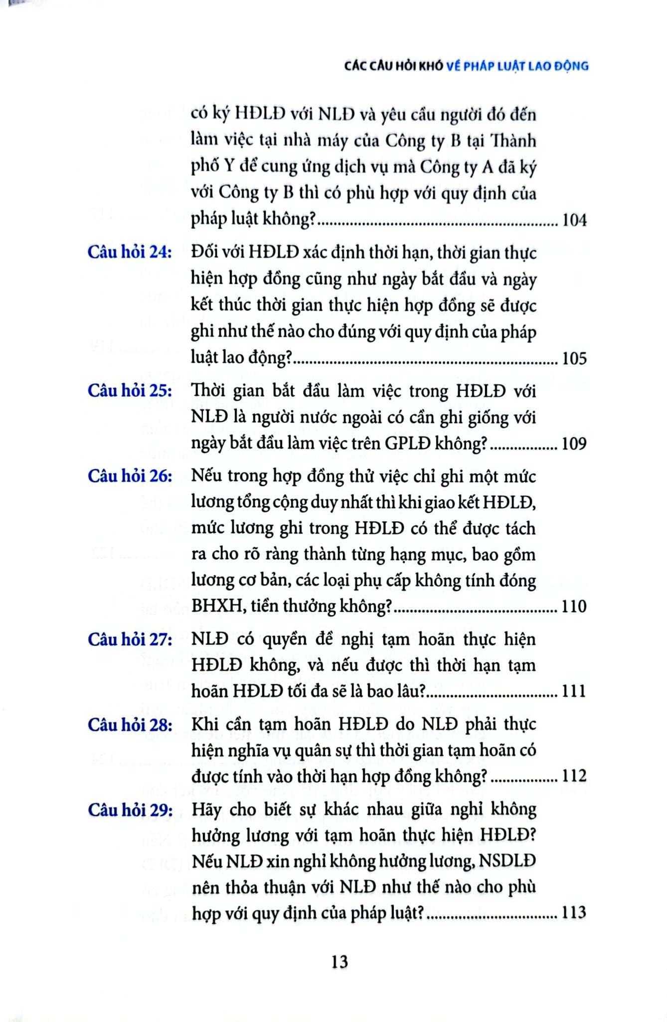 Các Câu Hỏi Khó Về Pháp Luật Lao Động - Nguyễn Hữu Phước