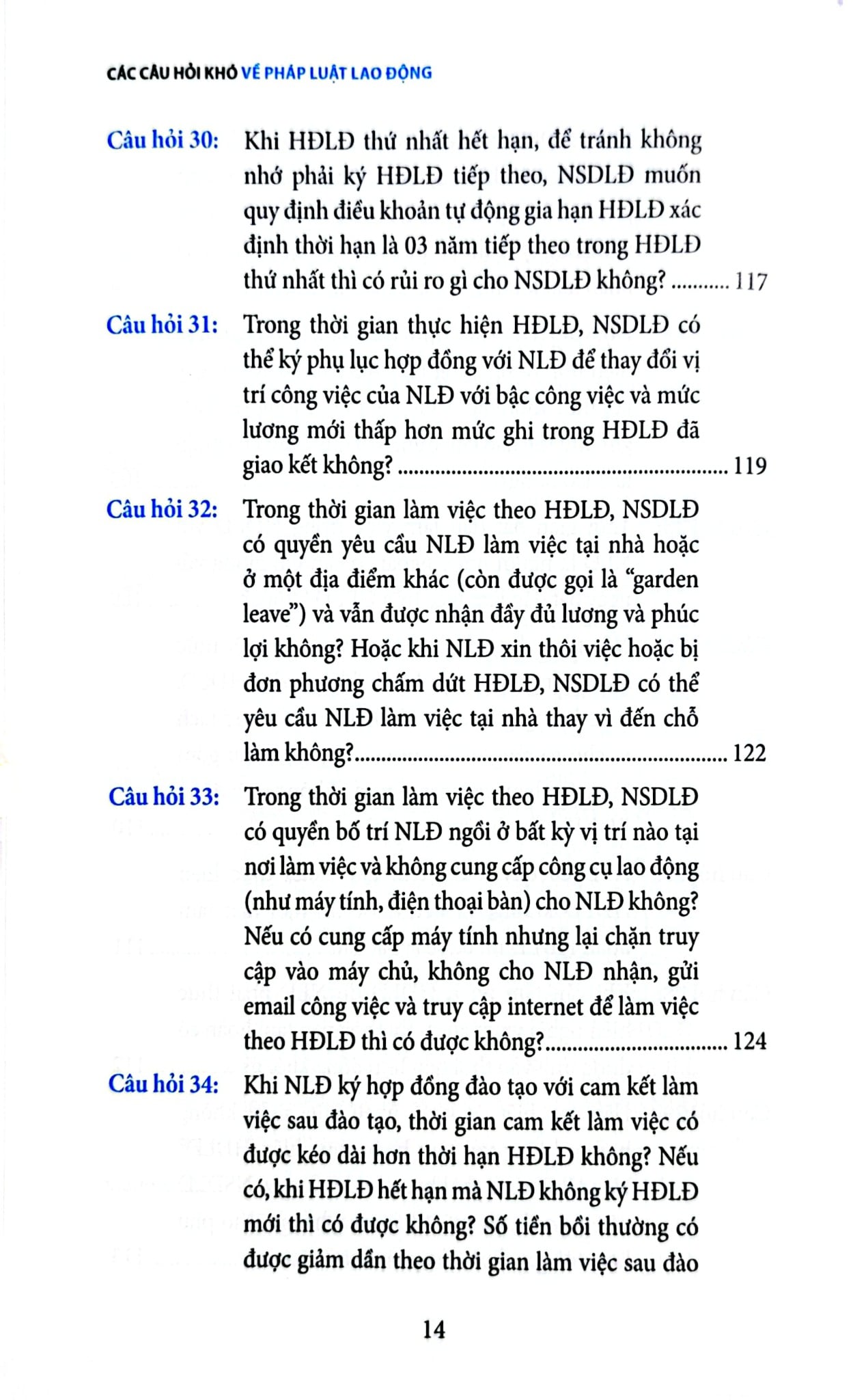 Các Câu Hỏi Khó Về Pháp Luật Lao Động - Nguyễn Hữu Phước