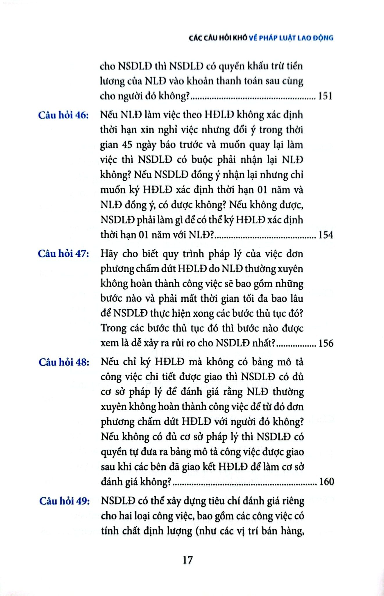 Các Câu Hỏi Khó Về Pháp Luật Lao Động - Nguyễn Hữu Phước