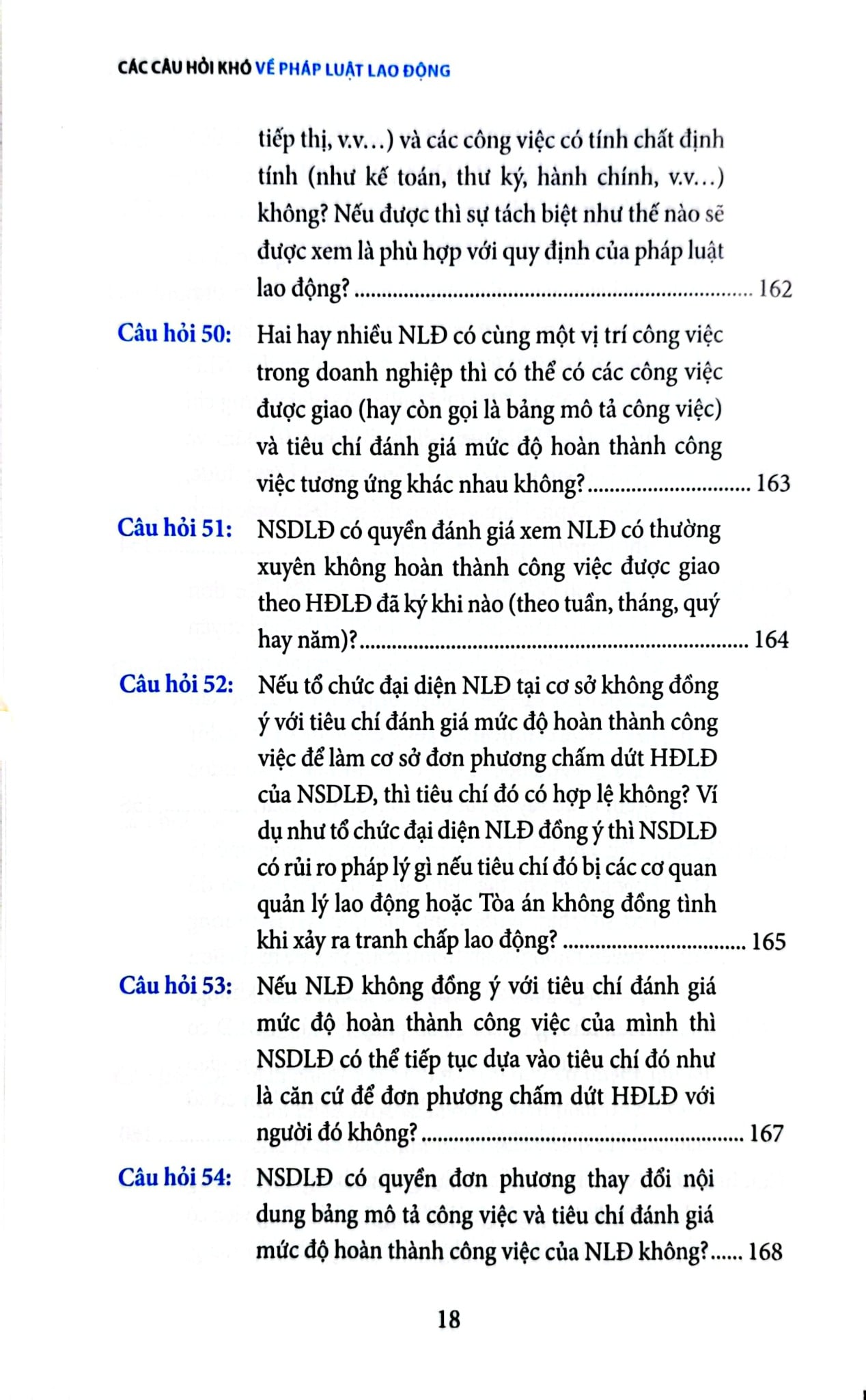 Các Câu Hỏi Khó Về Pháp Luật Lao Động - Nguyễn Hữu Phước