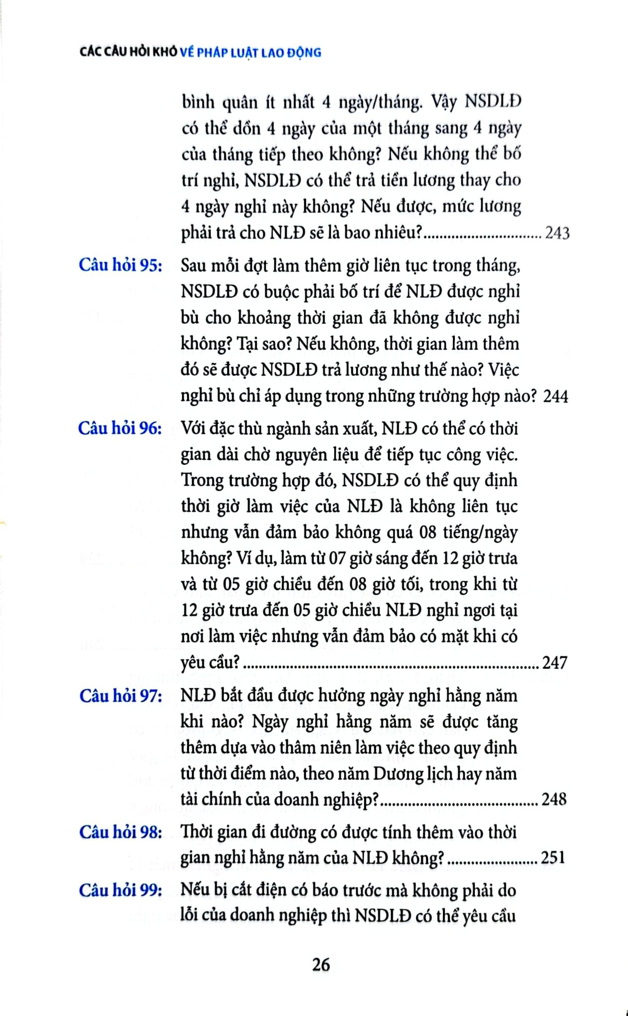 Các Câu Hỏi Khó Về Pháp Luật Lao Động - Nguyễn Hữu Phước