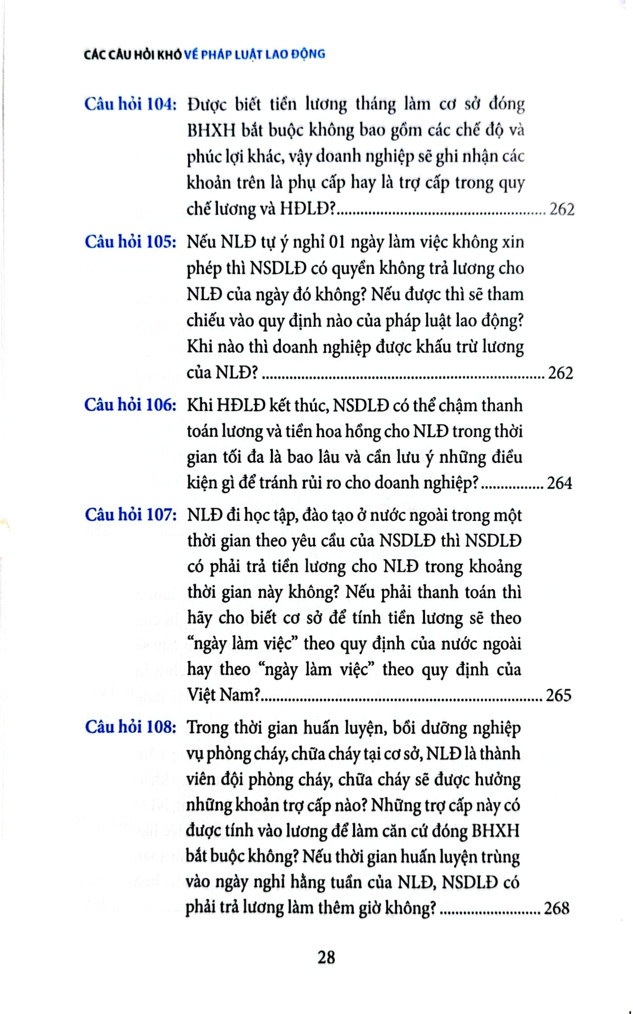 Các Câu Hỏi Khó Về Pháp Luật Lao Động - Nguyễn Hữu Phước