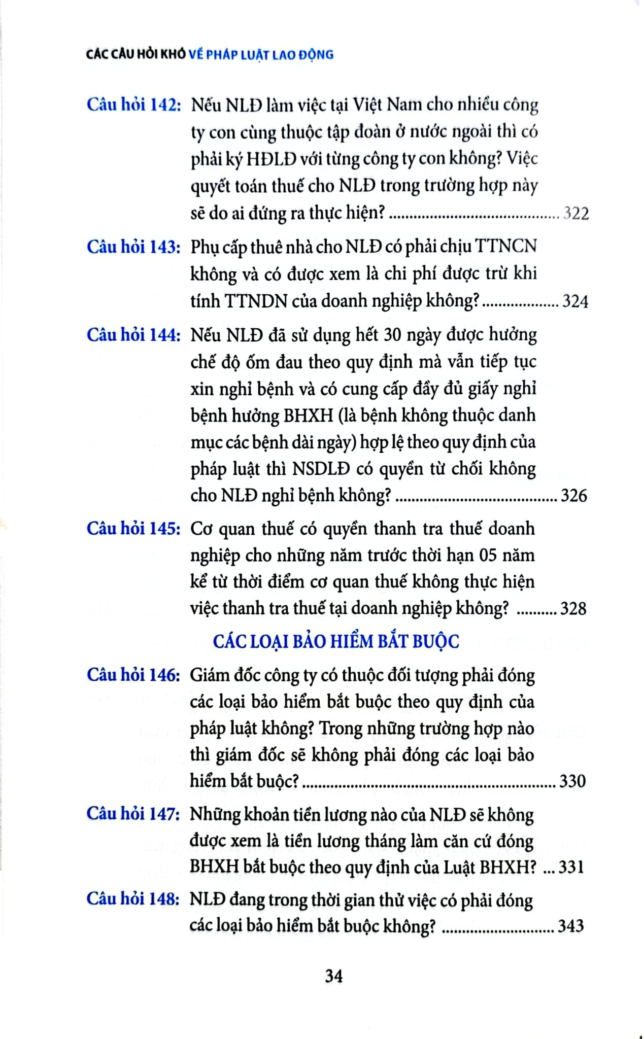 Các Câu Hỏi Khó Về Pháp Luật Lao Động - Nguyễn Hữu Phước