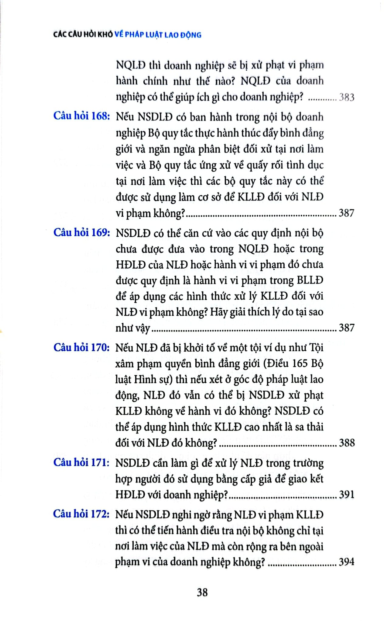 Các Câu Hỏi Khó Về Pháp Luật Lao Động - Nguyễn Hữu Phước